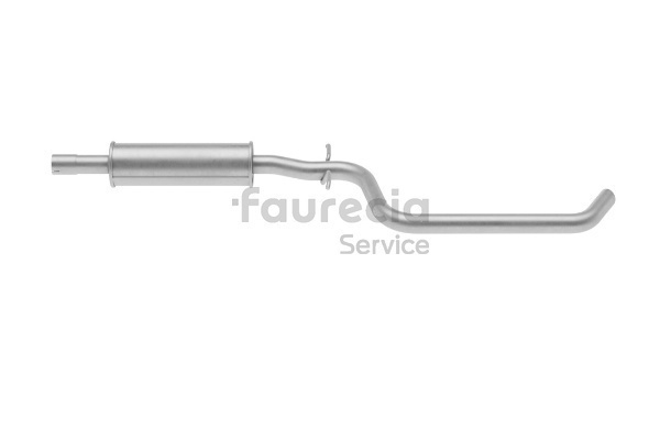 OEM 1K0253209EJ Faurecia Keskiäänenvaimentaja FS80578 varten VW, AUDI, SKODA, SEAT