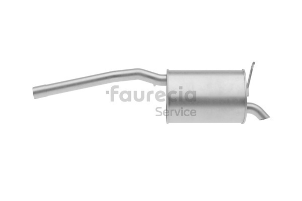 OEM 2K0253609A Faurecia Panela de escape traseira FS80745 para VW, AUDI, SEAT, SKODA