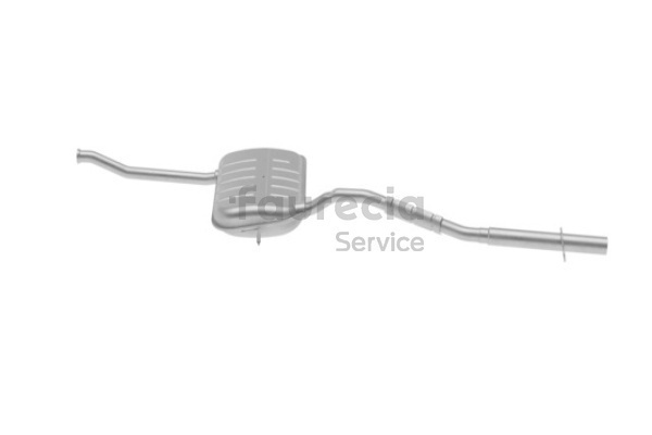 OEM 8631006 Faurecia Takaäänenvaimentaja FS90082 varten VOLVO, DAF