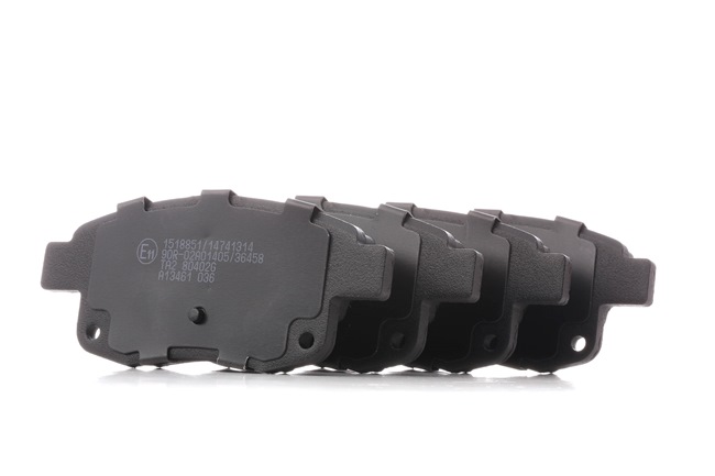 Remblokken (402B1350) van RIDEX Voor FORD Transit Mk6 Flatbed vrachtwagen / Chassis (V347, V348, FM, FN, FF) 2.3 16V RWD (107 KW / 145 PK / Van 2006)
