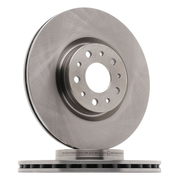 OEM 51990127 RIDEX Disque de frein 82B1818 pour FORD, FIAT, ALFA ROMEO, LANCIA, FERRARI