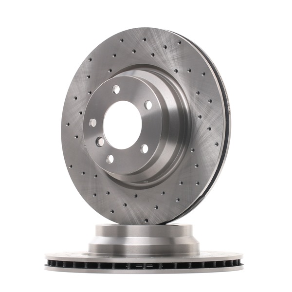 RIDEX Disco de freno (82B1984) para BMW 3 Coupé (E92) 325 i xDrive (155 KW / 211 CV / de 2008)