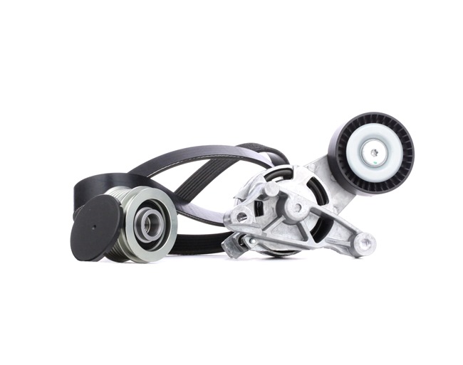 RIDEX Juego de correas trapeciales poli V (542R0063) para VW Passat B6 Sedán (3C2) 2.0 TDI (103 KW / 140 CV / de 2005)