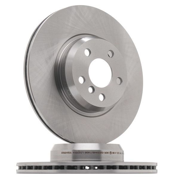 RIDEX Brake disc (82B2216) for BMW X4 (G02, F98) xDrive 30 i (183 KW / 249 HP / from 2018)