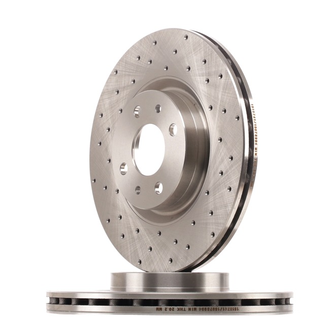OEM 60812422 RIDEX Disco freno 82B2298 per FIAT, ALFA ROMEO, LANCIA, ABARTH, CHRYSLER