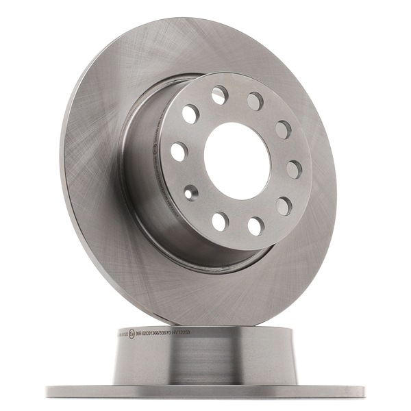 RIDEX Bremsscheibe (82B2422) für VW T-Roc (A11) 1.0 TSI (85 KW / 115 PS / ab 2017)