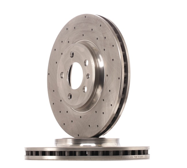 OEM 8K0615301A RIDEX Brake disc 82B2545 for VW, AUDI, MERCEDES-BENZ, FORD, SKODA