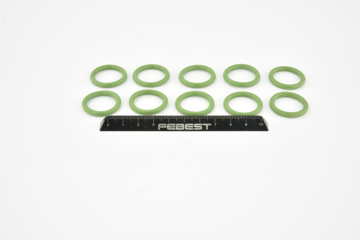 Tetningsring, klimaanleggledning (RINGAH-027-PCS10) fra FEBEST for AUDI A3 Sedan (8VS, 8VM) 1.6 TDI quattro (81 KW / 110 HK / Fra 2015)
