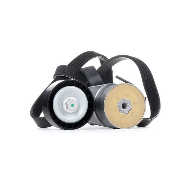 STARK Jeu de courroies trapézoïdales à nervures (SKRBS-1200342) pour ABARTH 500C / 595C / 695C (312_) Cabriolet 1.4 (312.AXF1A, 312.AXF11, 312.AXD1A) (103 KW / 140 CH / de 2009)