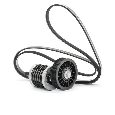 Poly V-riem set (542R0418) van RIDEX Voor VW Golf V Hatchback (1K1) 1.4 FSI (66 KW / 90 PK / Van 2003)