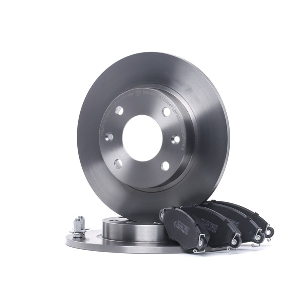 OEM 425191 RIDEX Kit dischi e pastiglie 3405B0329 per VOLKSWAGEN, OPEL, PEUGEOT, CITROЁN, PIAGGIO