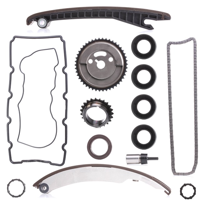 RIDEX Timing chain kit (1389T0078) for MINI Hatchback (R50, R53) Cooper (85 KW / 116 HP / from 2001)