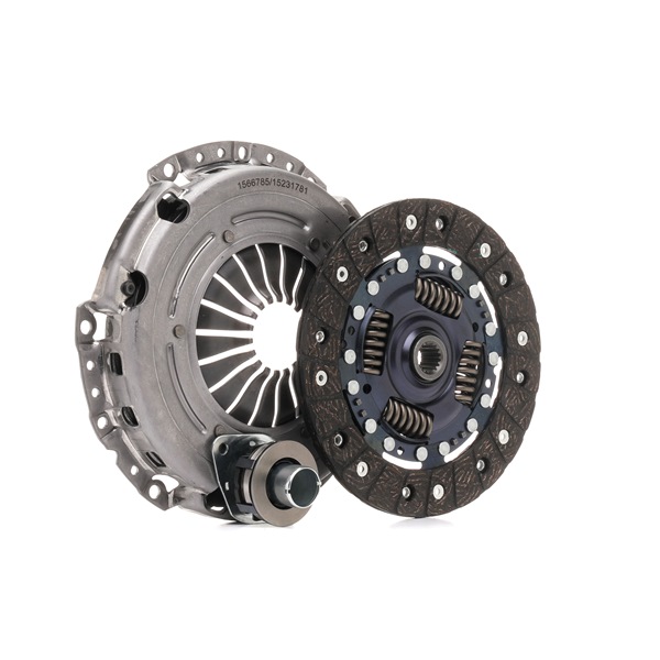 RIDEX Kit frizione (479C0569) per SMART FORTWO Cabrio (451) 1.0 (451.431, 451.480) (52 KW / 71 CV / dal 2007)