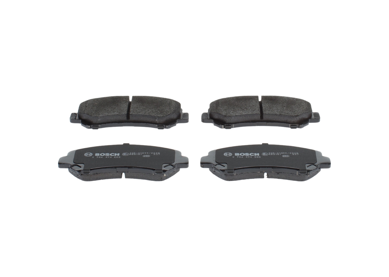 OEM D10609N00A BOSCH Plaquettes de frein 0 986 494 885 pour PEUGEOT, CITROЁN, MERCEDES-BENZ, NISSAN, INFINITI