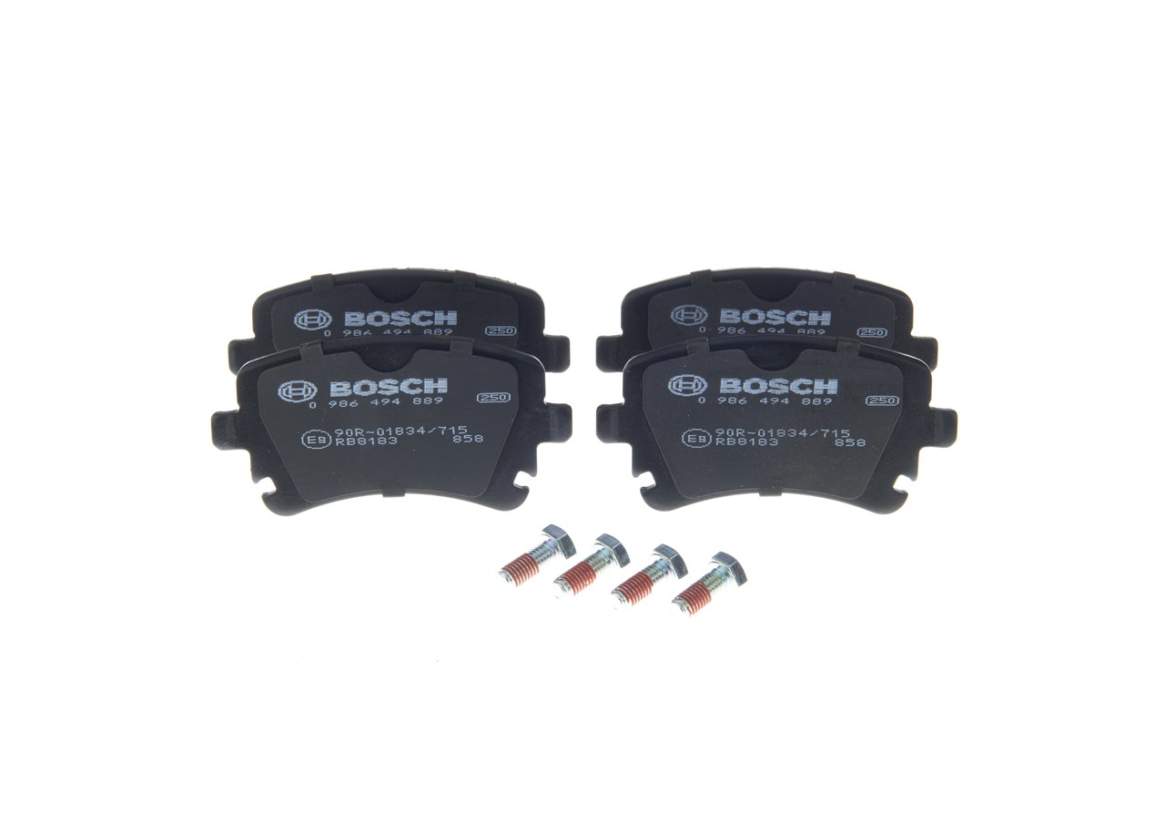 OEM 3W5698451A BOSCH Brake pad set 0 986 494 889 for VW, BENTLEY