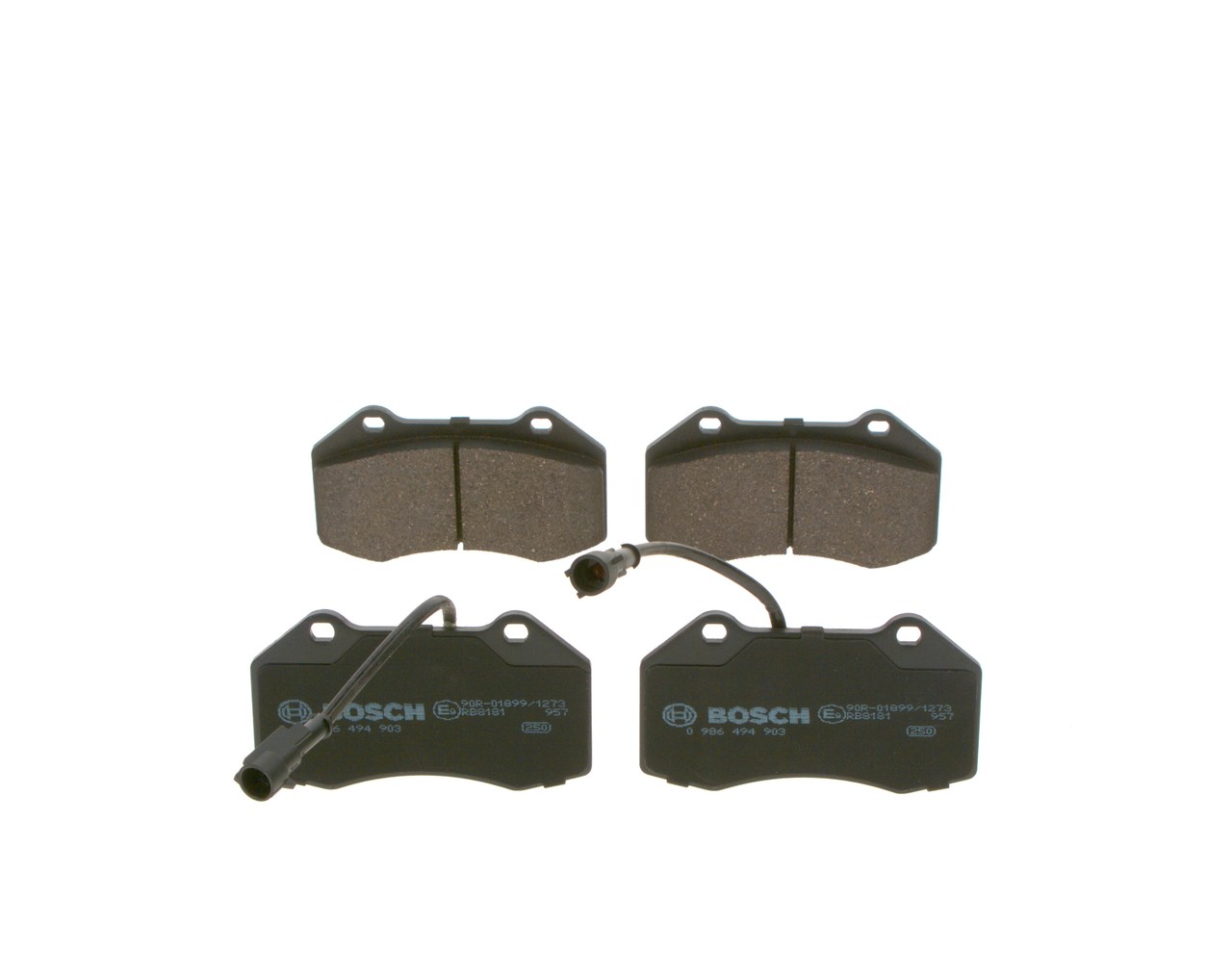 OEM 77367517 BOSCH Kit pastiglie freni 0 986 494 903 per FIAT, ALFA ROMEO