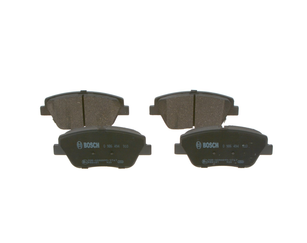 OEM 581013VA50 BOSCH Kit pastiglie freni 0 986 494 910 per HYUNDAI, KIA