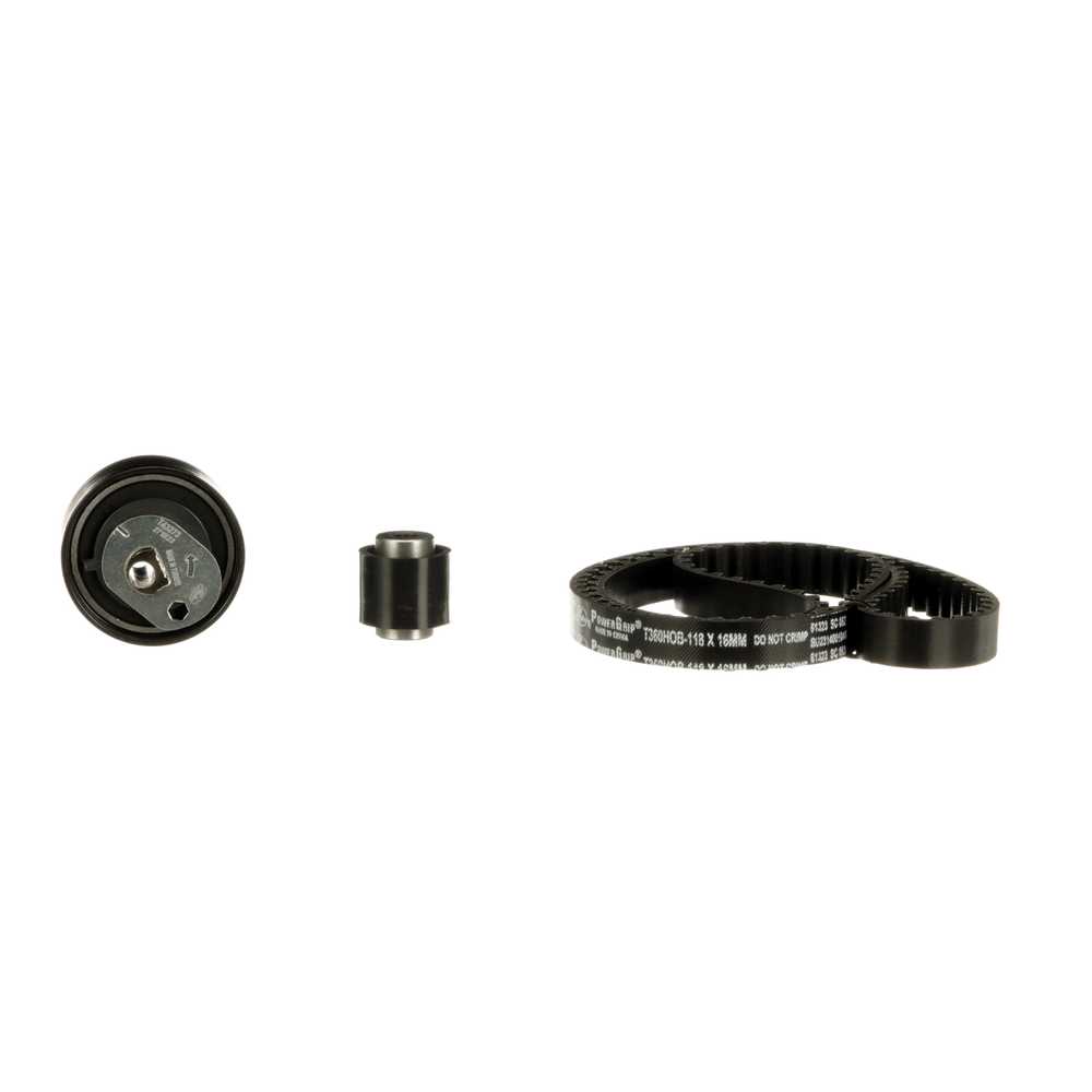 Distributieriem set (K01T360HOB) van GATES Voor CITROËN DS3 1.2 VTi (60 KW / 82 PK / Van 2013)