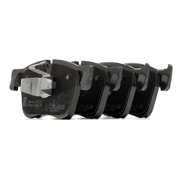 OEM 1623162380 ZIMMERMANN Bremseklosser 22813.170.1 for OPEL, PEUGEOT, CITROЁN, DS, VAUXHALL