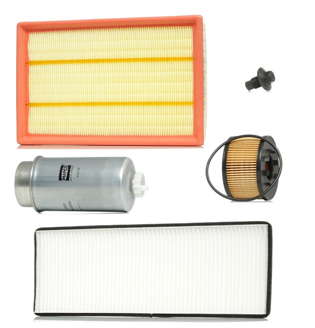 MAPCO Filterset (68608) für FORD TRANSIT Bus (FD_ _, FB_ _, FS_ _, FZ_ _, FC_ _) 2.0 DI (F_E_, F_F_, F_G_) (74 KW / 100 PS / ab 2000)