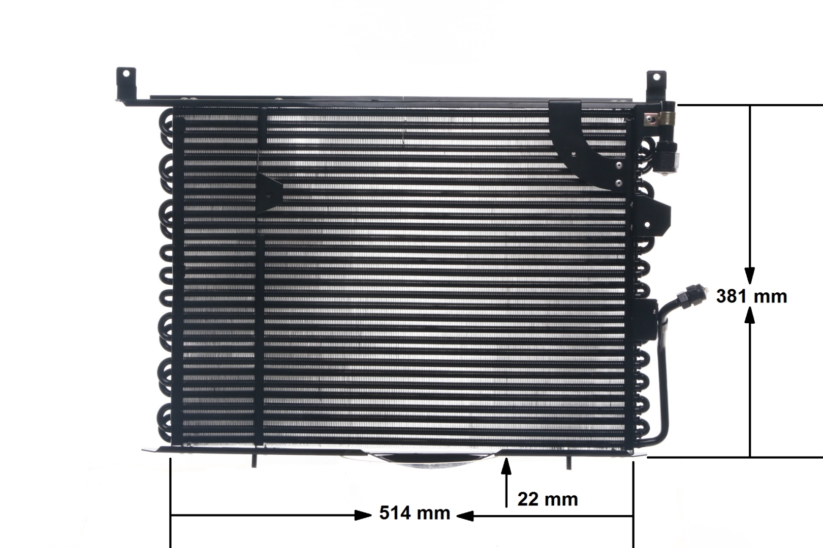 MAHLE ORIGINAL Condensador AC 149 000S