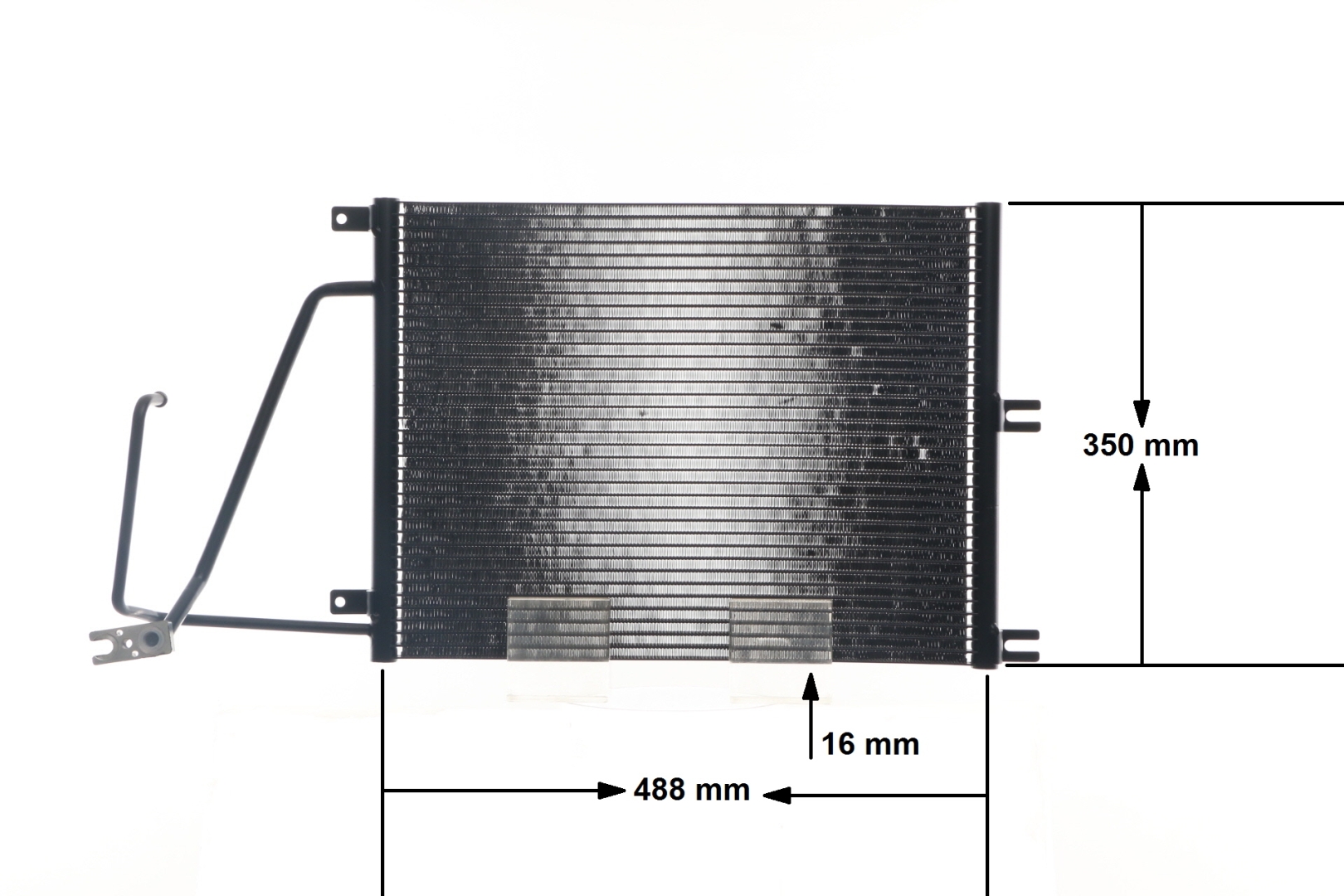 OEM 52484484 MAHLE ORIGINAL Lauhdutin, ilmastointilaite AC 226 000S varten VOLVO, OPEL, HONDA, VAUXHALL, GMC