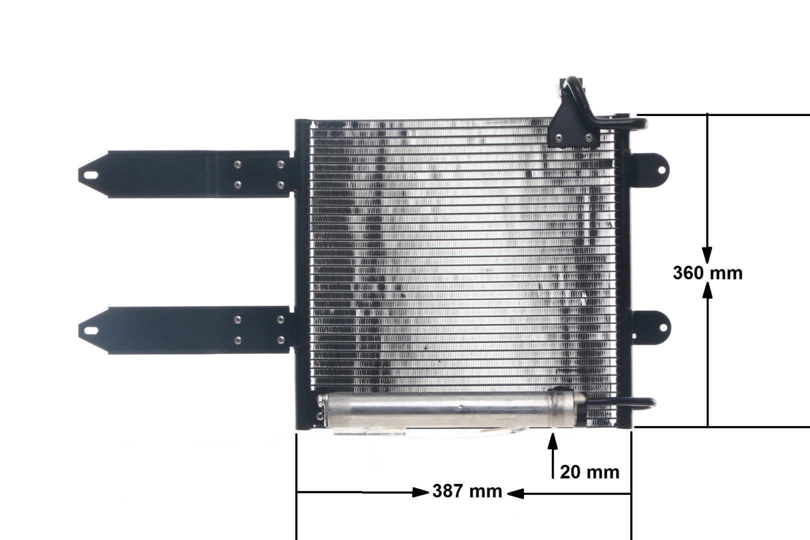 LUPO Kondensor, klimatanläggning AC 286 000S MAHLE ORIGINAL