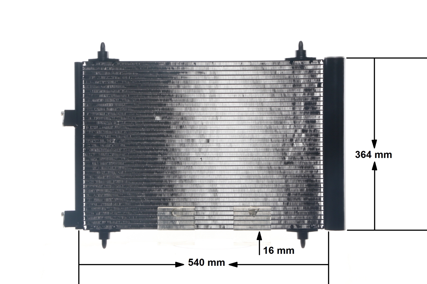 OEM 9638574080 MAHLE ORIGINAL Lauhdutin, ilmastointilaite AC 315 000S varten VW, VOLVO, FORD, PEUGEOT, CITROЁN