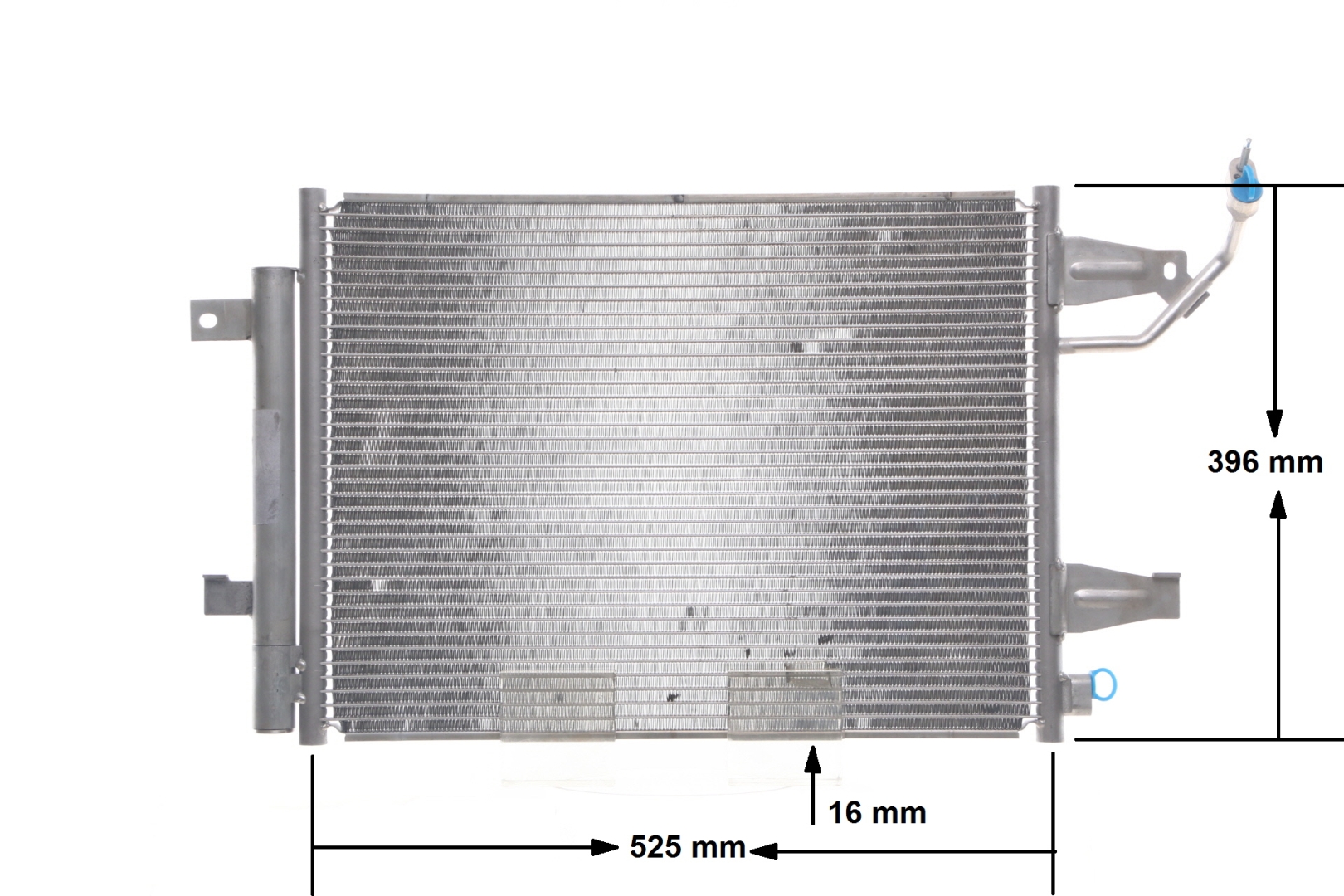 MAHLE ORIGINAL AC-kondensor AC 509 000S