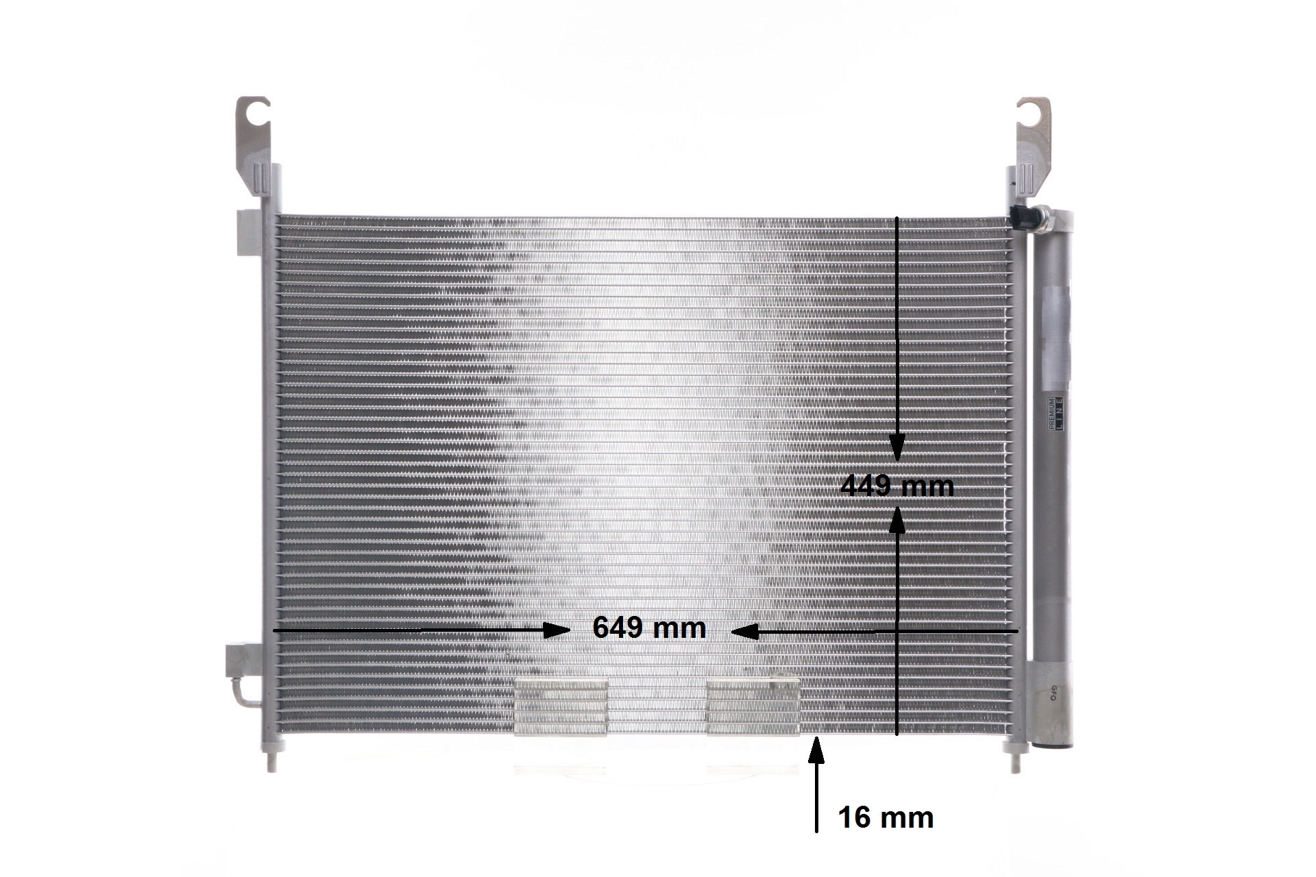 OEM 921005115R MAHLE ORIGINAL Condensatore climatizzatore AC 588 000P per RENAULT, VOLVO, LADA