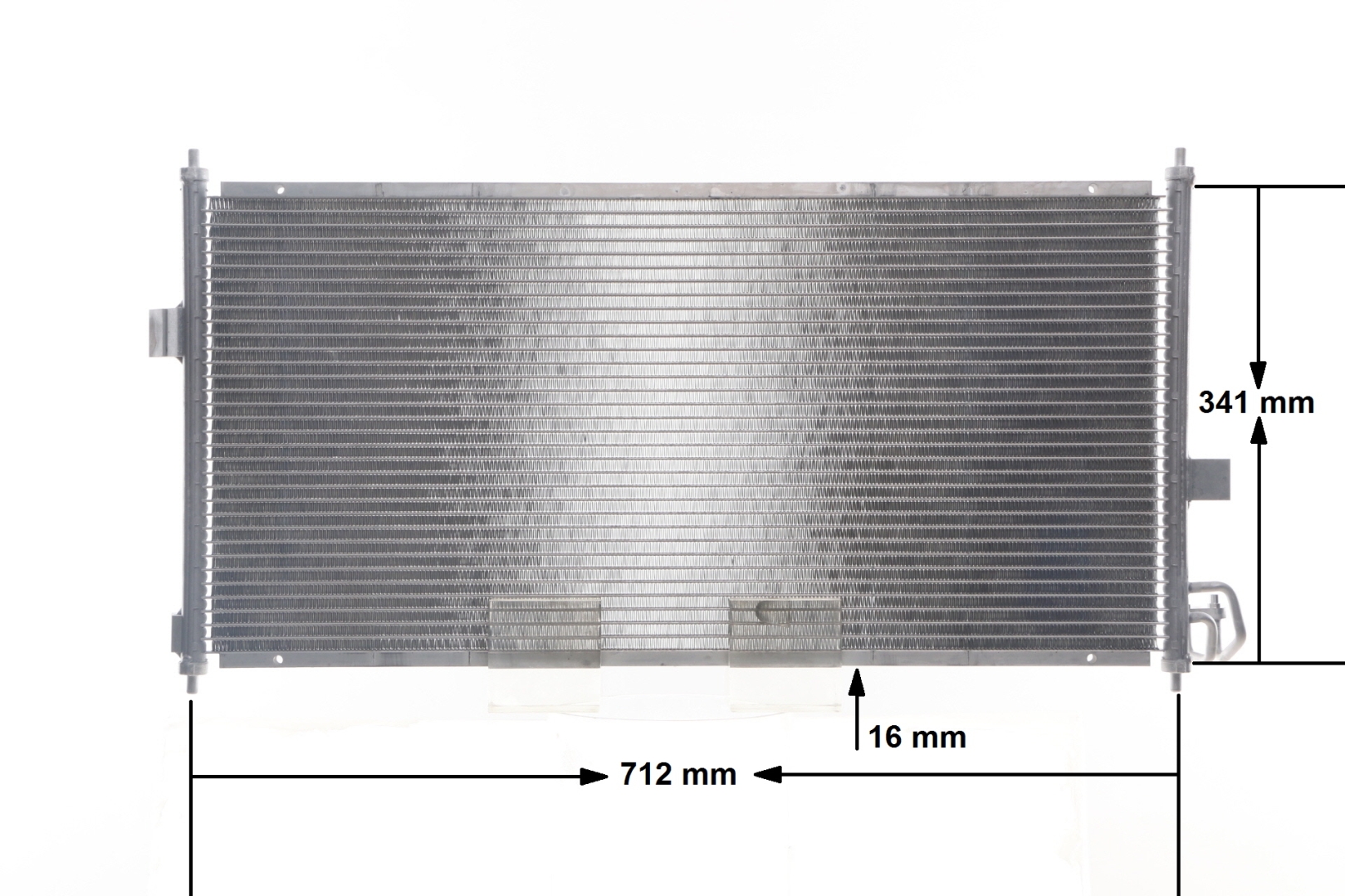 OEM 92100BU005 MAHLE ORIGINAL Condensatore climatizzatore AC 674 000S per FIAT, NISSAN, VOLVO
