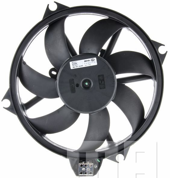 MAHLE ORIGINAL Fan, radiator CFF 370 000P RENAULT FLUENCE 2012 Fan, radiator CFF 370 000P
