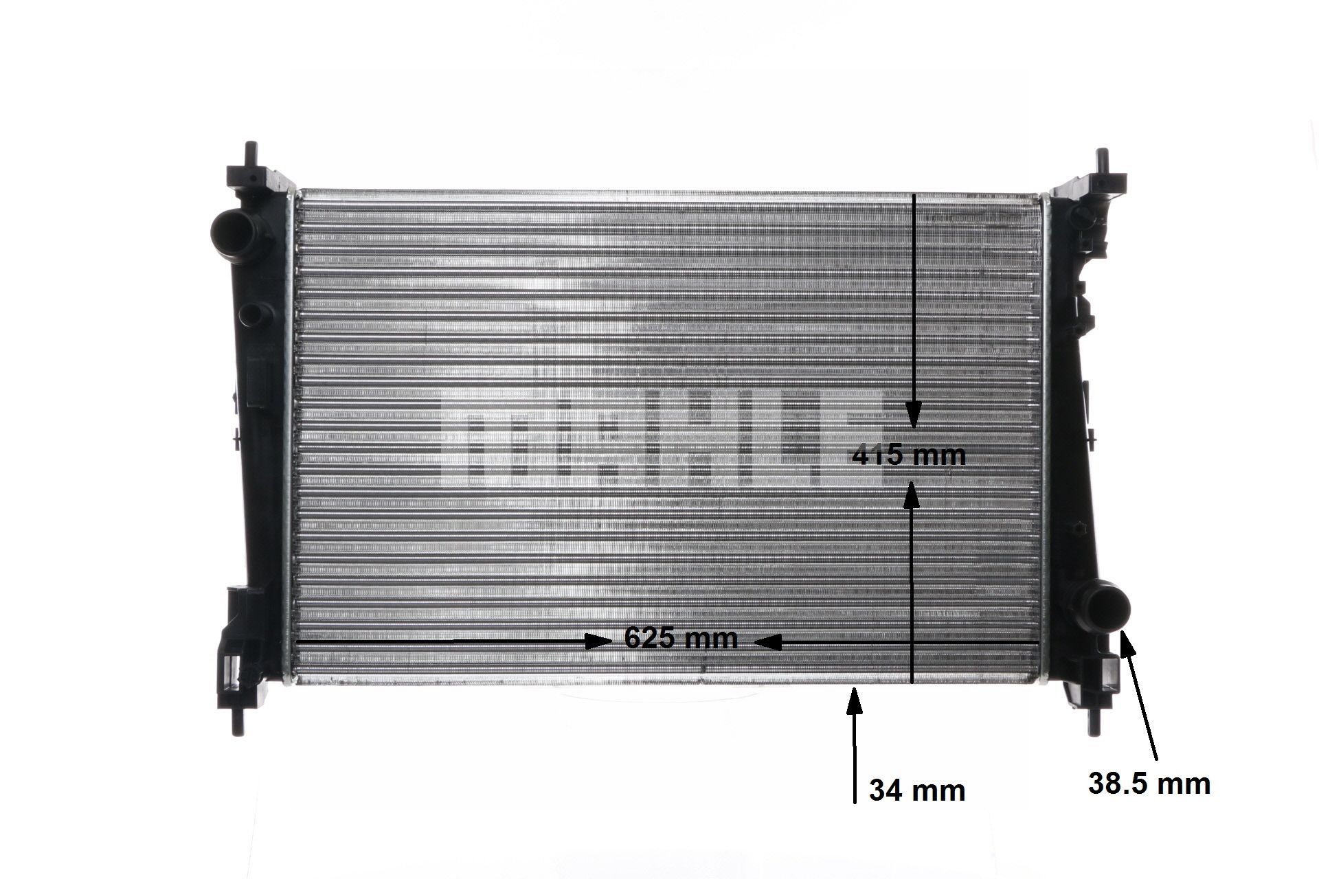 CHRYSLER Radiators - Engine radiator CR 1112 000S MAHLE ORIGINAL