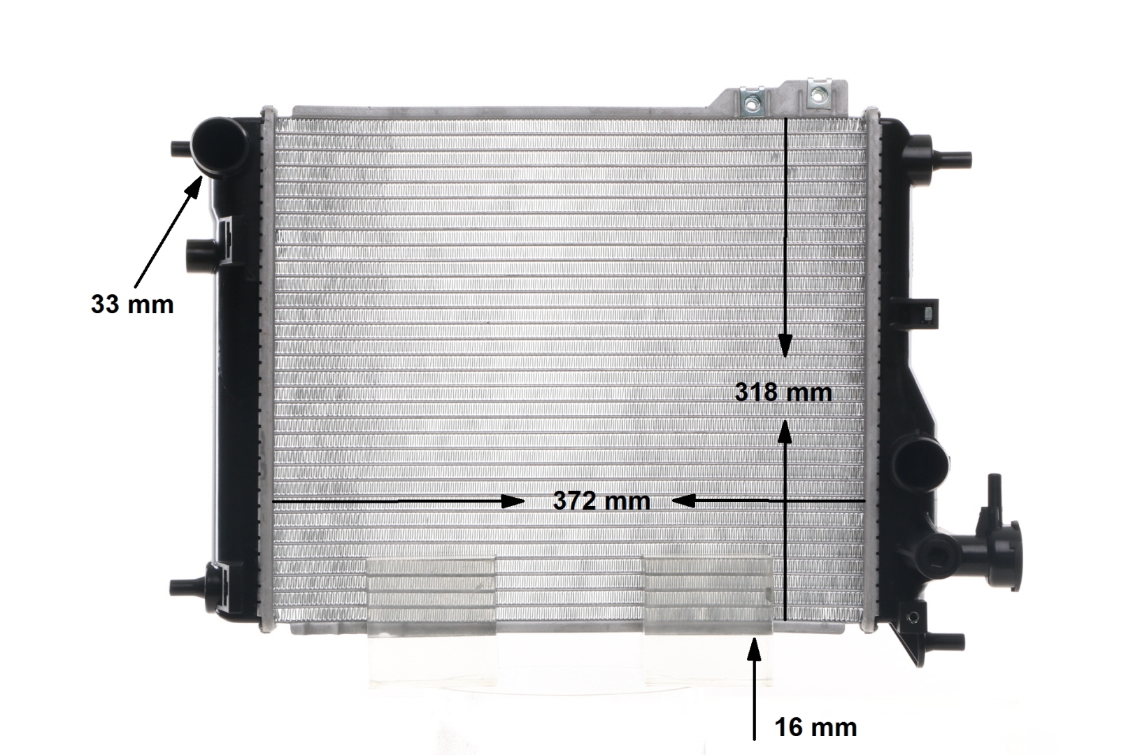OEM 253101C200 MAHLE ORIGINAL Radiador, refrigeración del motor CR 1115 000S para HYUNDAI, HONDA, KIA, VOLVO