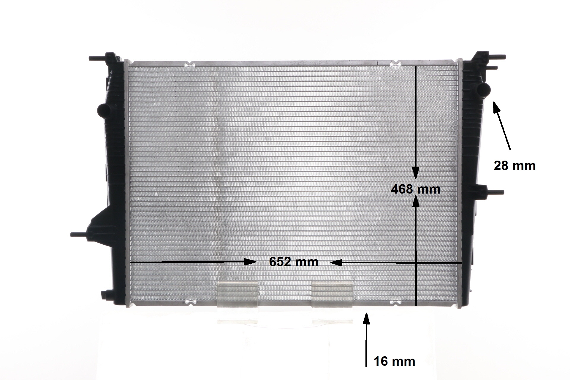 FLUENCE Engine radiator CR 1197 000S MAHLE ORIGINAL