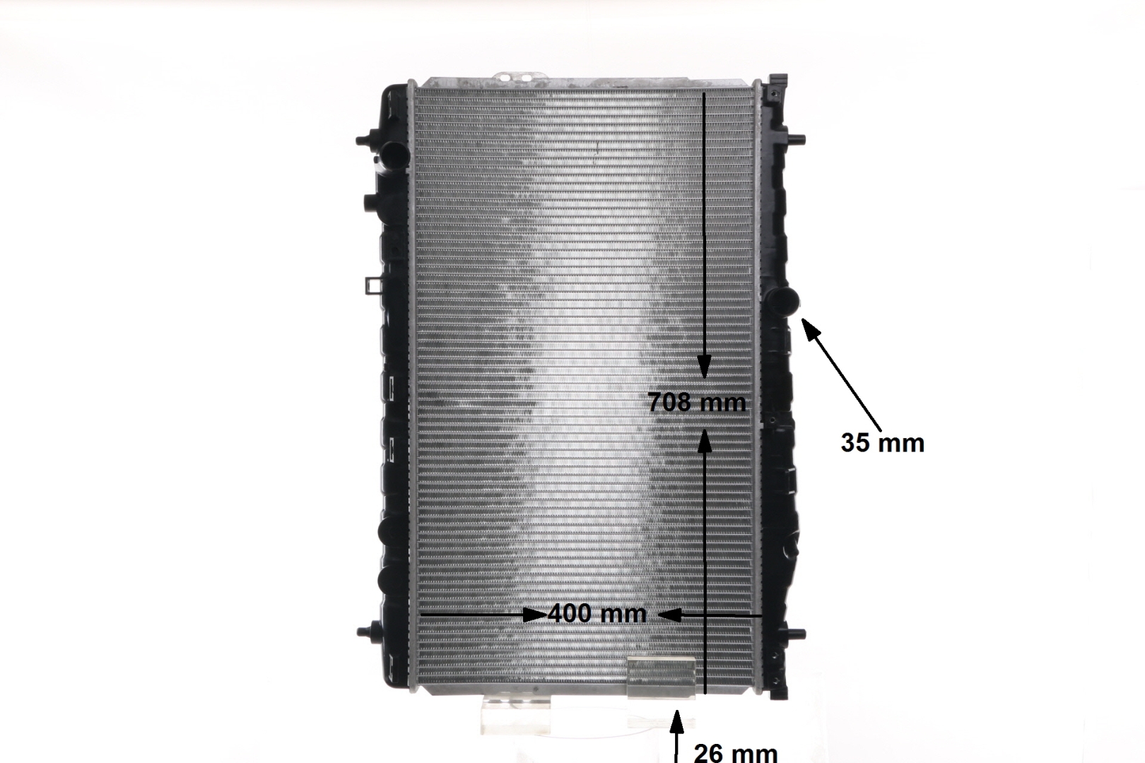 MAHLE ORIGINAL Kylare CR 1295 000S TRAJET Kylare CR 1295 000S MAHLE ORIGINAL