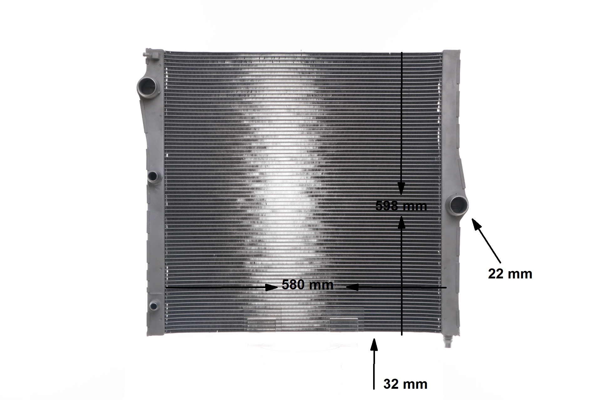 OEM 17117576305 MAHLE ORIGINAL Radiador, refrigeración del motor CR 1904 000S para BMW