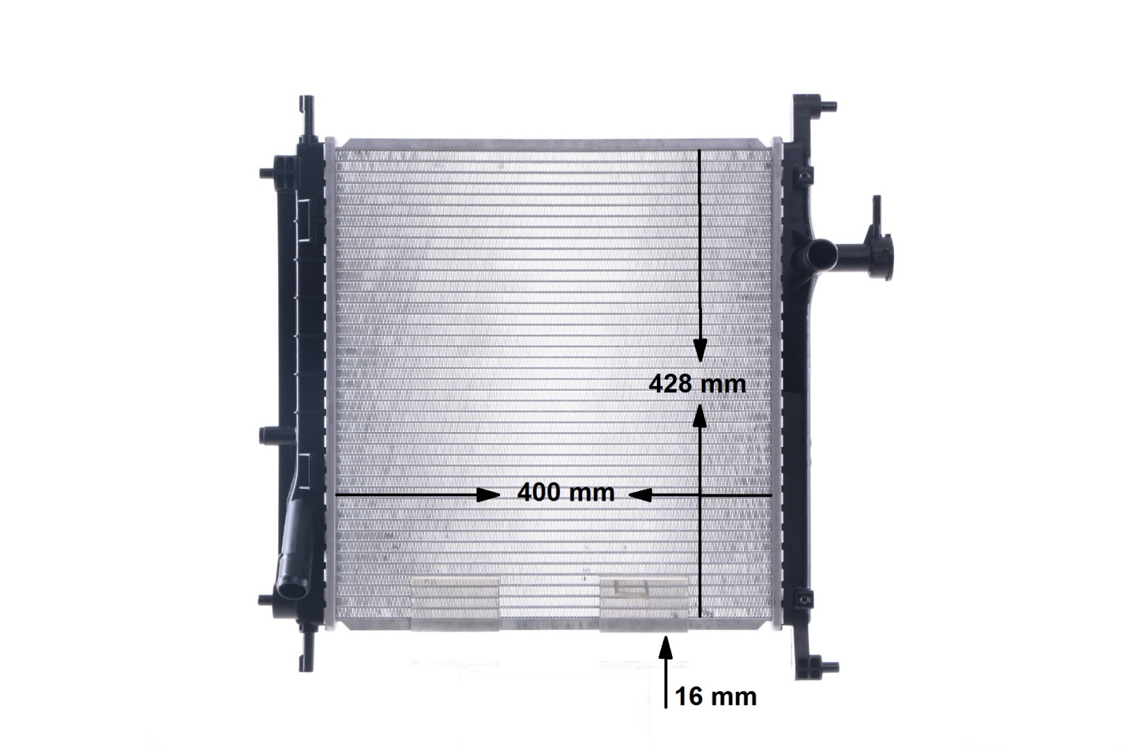 OEM 214101HC1B MAHLE ORIGINAL Jäähdytin, moottorin jäähdytys CR 2071 000S varten NISSAN