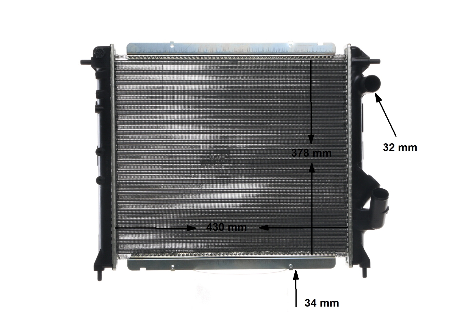 OEM 6006000711 MAHLE ORIGINAL Radiatore motore CR 209 000S per FORD, RENAULT, VOLVO, RENAULT TRUCKS, LADA