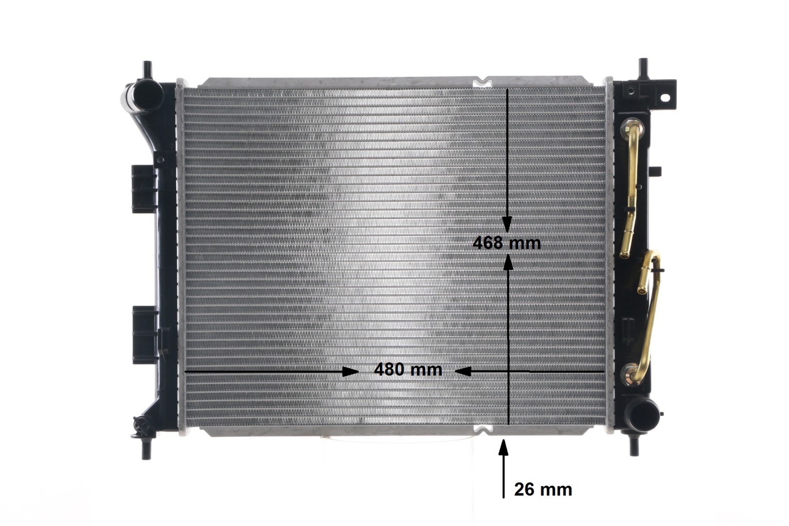 OEM 25310C8000 MAHLE ORIGINAL Radiatore motore CR 2104 000S per HYUNDAI, KIA, HONDA