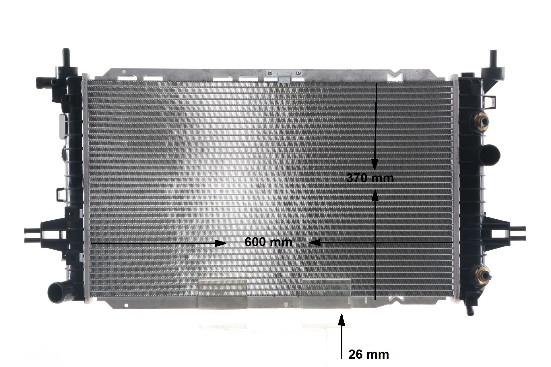OEM 13156845 MAHLE ORIGINAL Radiatore motore CR 2105 000S per OPEL, VOLVO, HONDA, VAUXHALL, HOLDEN