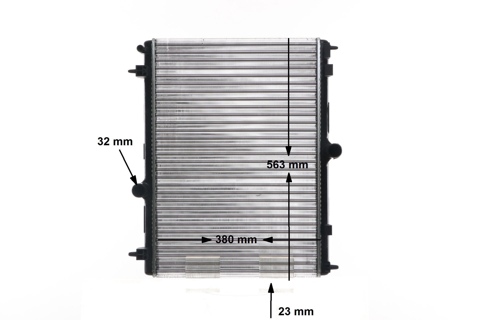 OEM 1330W5 MAHLE ORIGINAL  Kühler, Motorkühlung CR 2113 000S für VW, FORD, PEUGEOT, CITROЁN, VOLVO