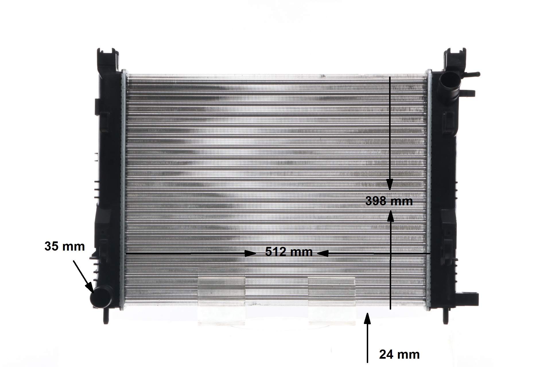 CAPTUR Engine radiator CR 2166 001S MAHLE ORIGINAL