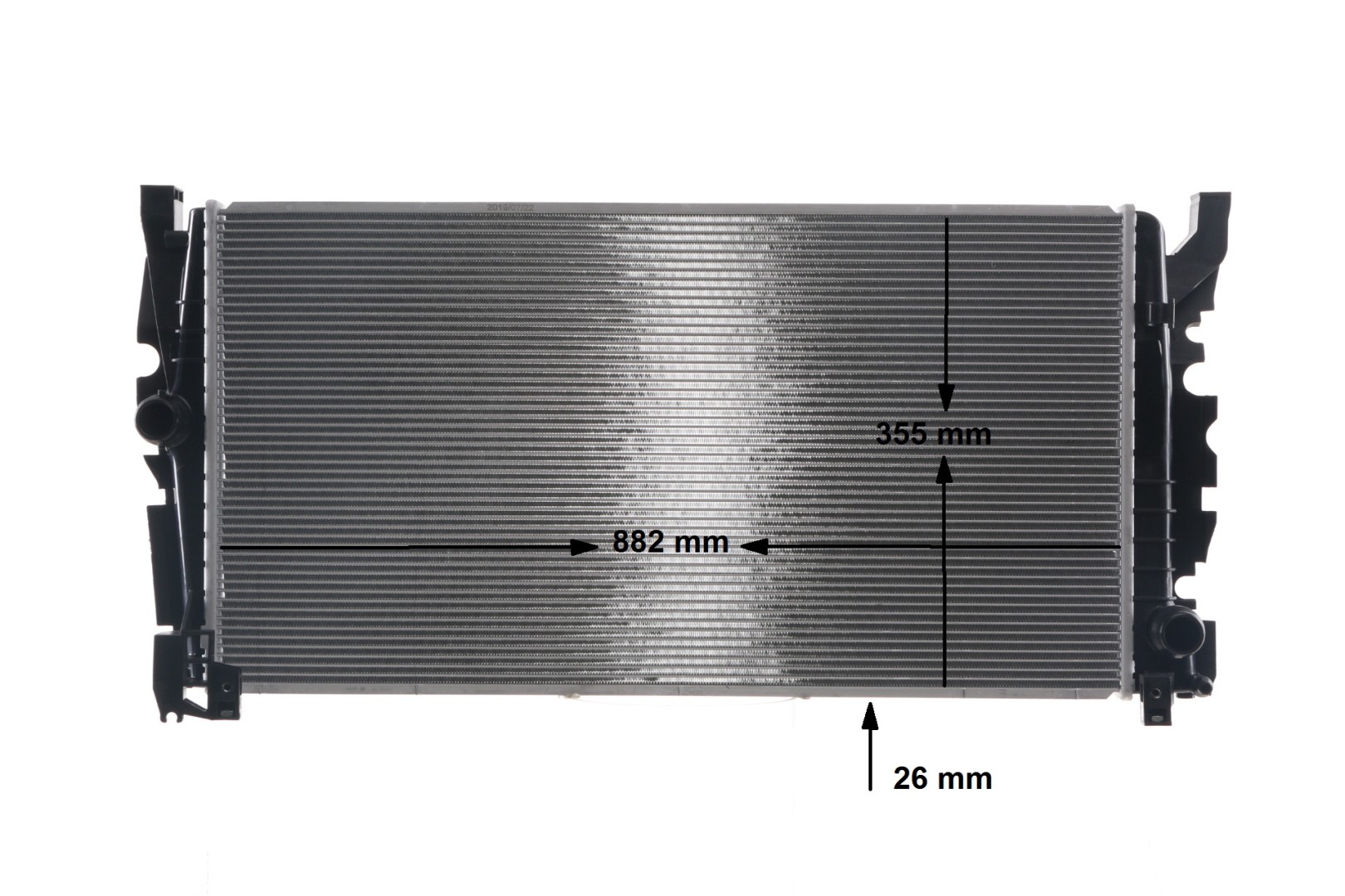 MAHLE ORIGINAL Radiateur du moteur (CR 2323 000S) pour BMW 2 Active Tourer (F45) 225 xe Plug-in-Hybrid (162 KW / 220 CH / de 2020)