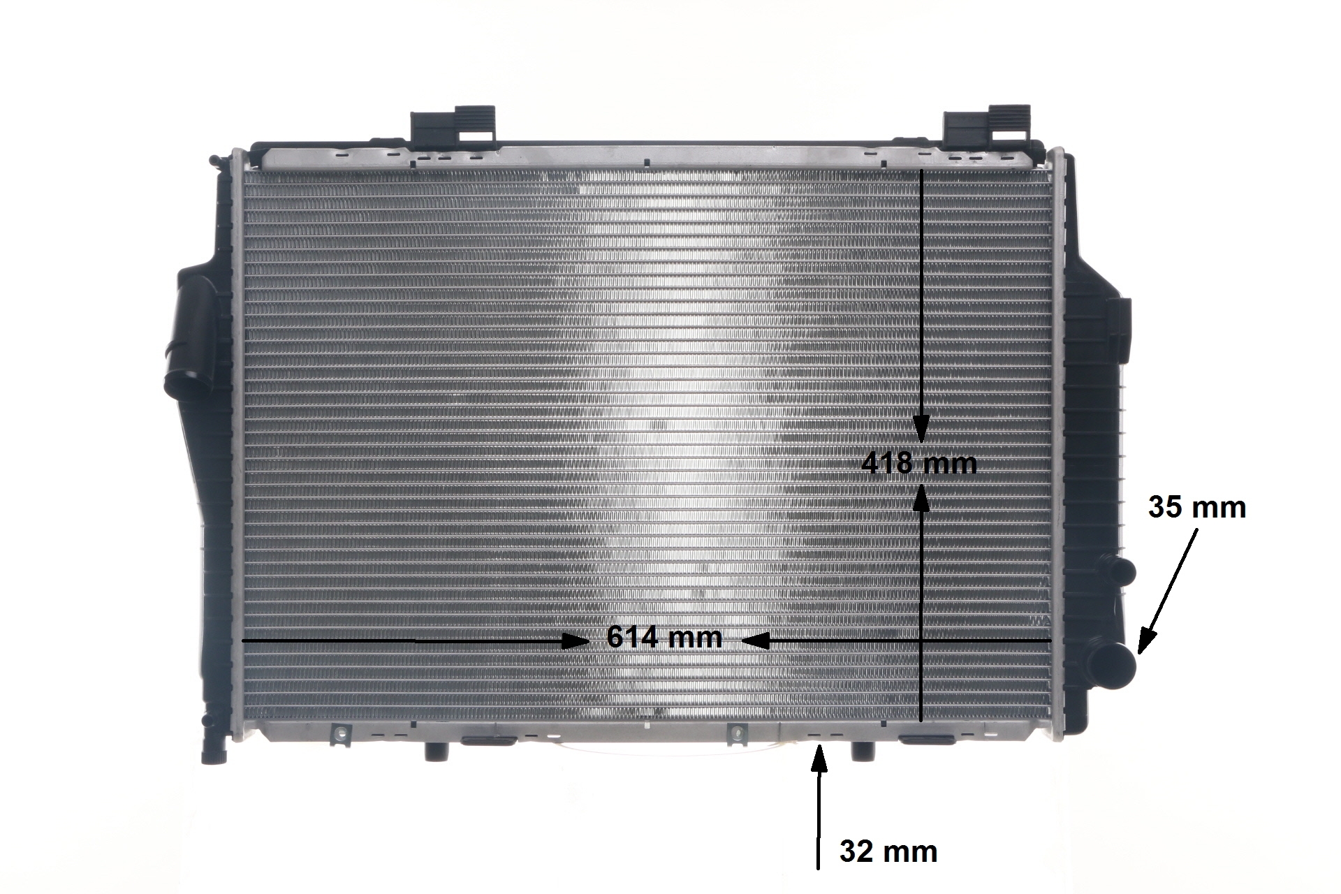 CROSSFIRE Radiateur du moteur CR 307 000S MAHLE ORIGINAL