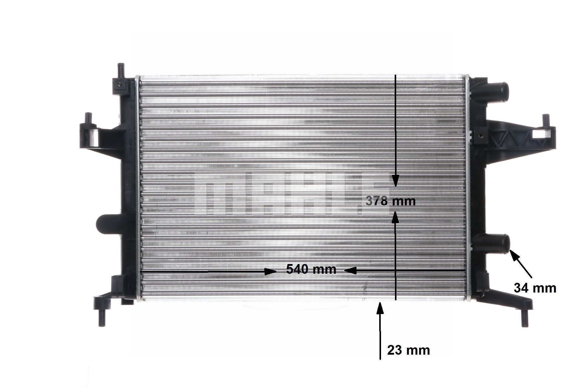 COMBO Engine radiator CR 388 000S MAHLE ORIGINAL