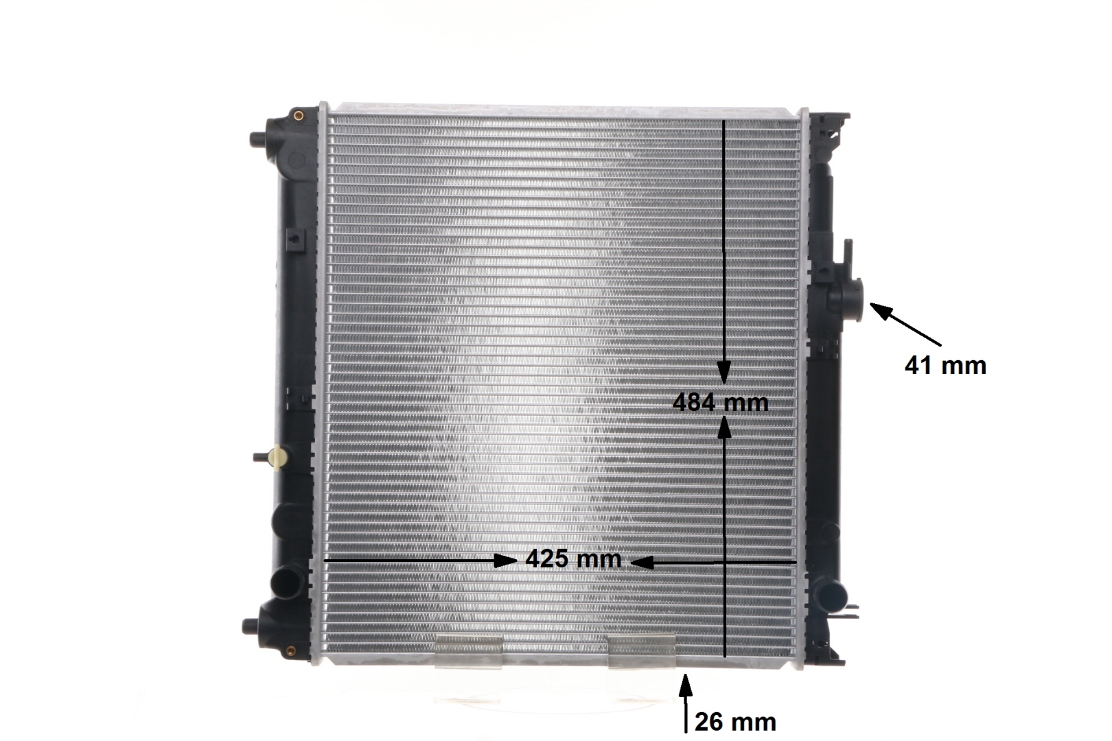 OEM 1770086C01 MAHLE ORIGINAL Jäähdytin, moottorin jäähdytys CR 466 000S varten TOYOTA, VOLVO, SUZUKI