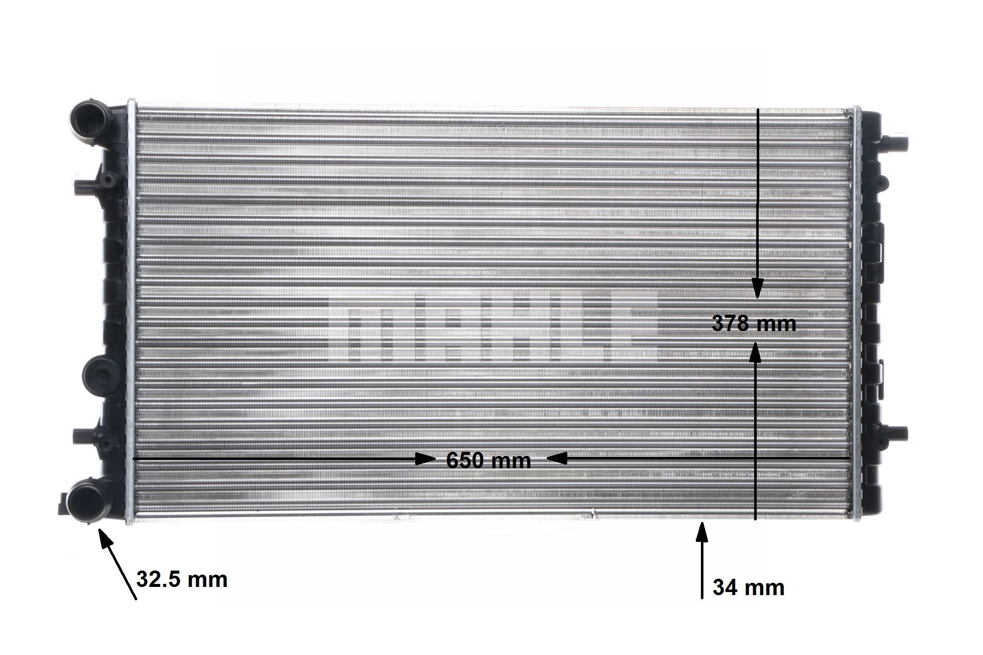 MAHLE ORIGINAL Radiator CR 477 001S