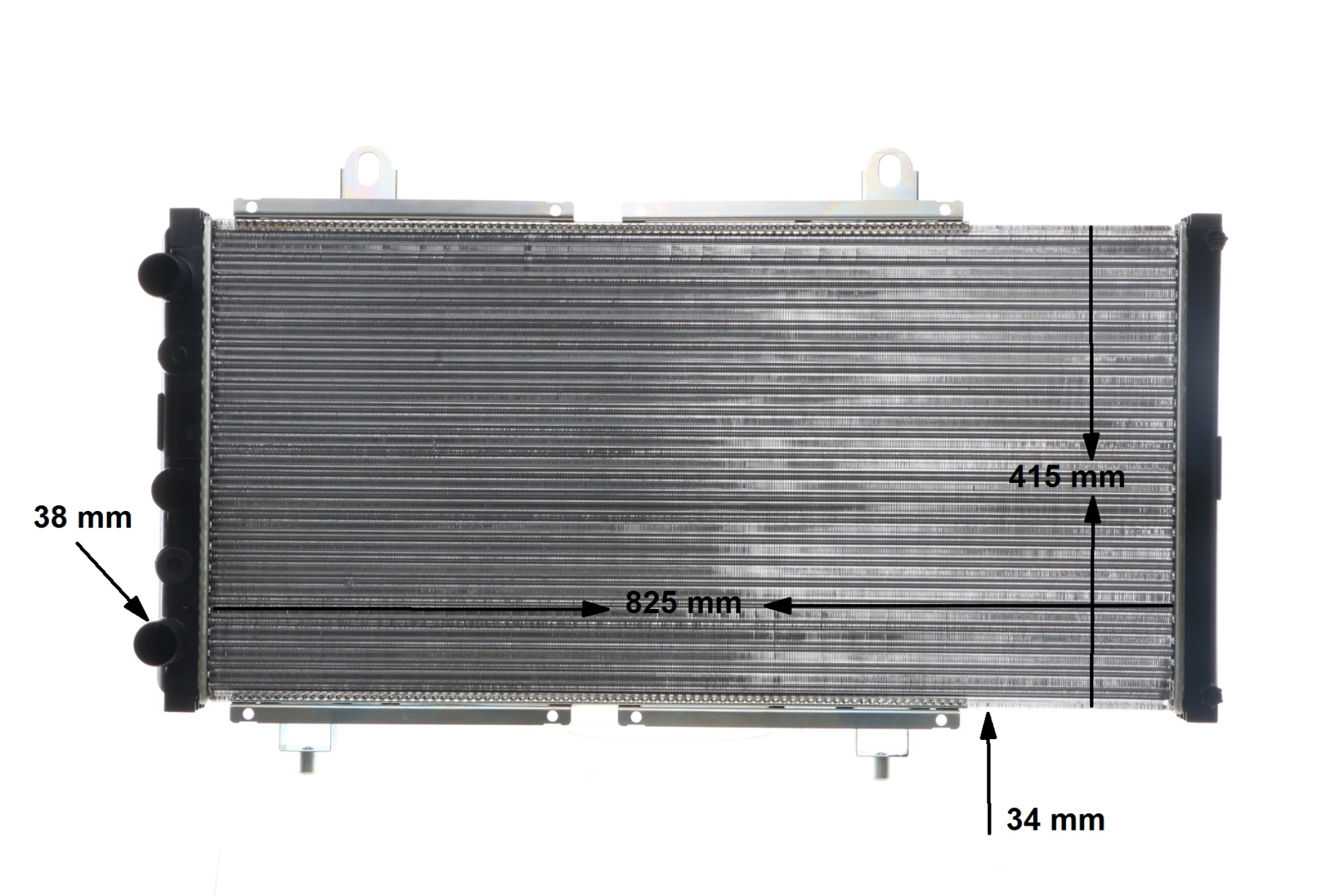 OEM 1330N4 MAHLE ORIGINAL Jäähdytin, moottorin jäähdytys CR 618 000S varten VW, VOLVO, FORD, PEUGEOT, CITROЁN