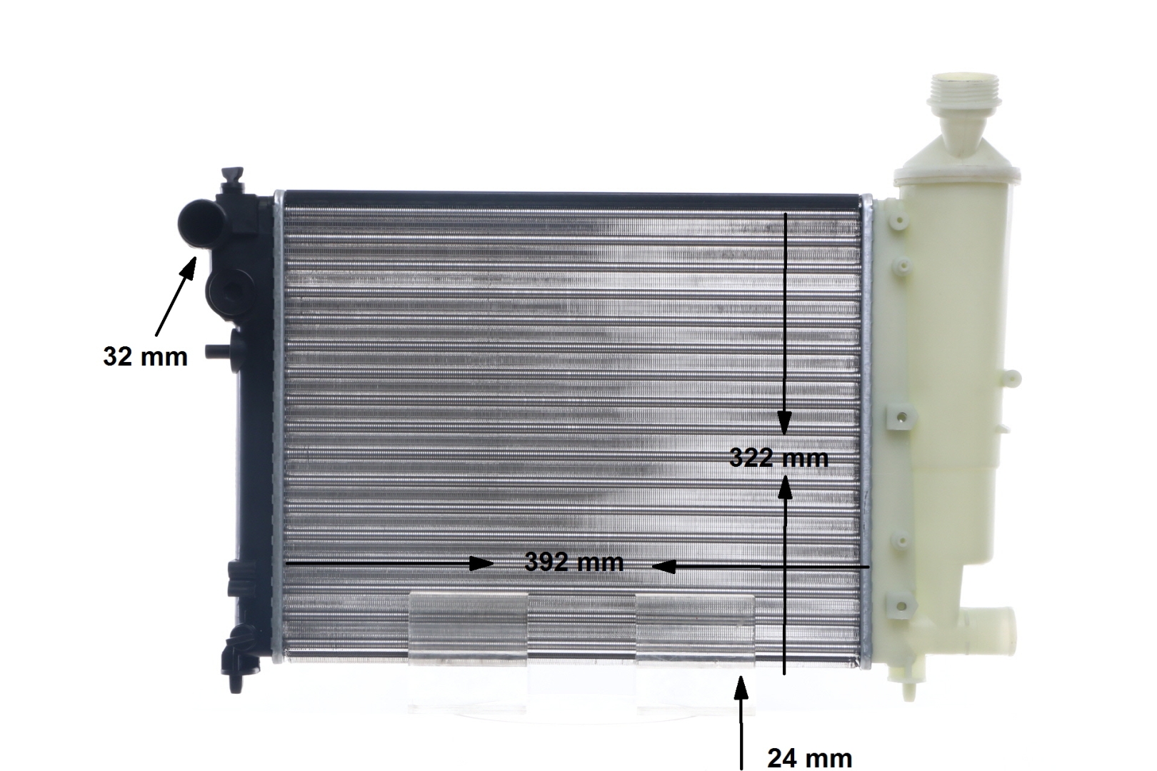 OEM 1330A6 MAHLE ORIGINAL Engine radiator CR 90 000S for VW, FORD, PEUGEOT, VOLVO, CITROЁN